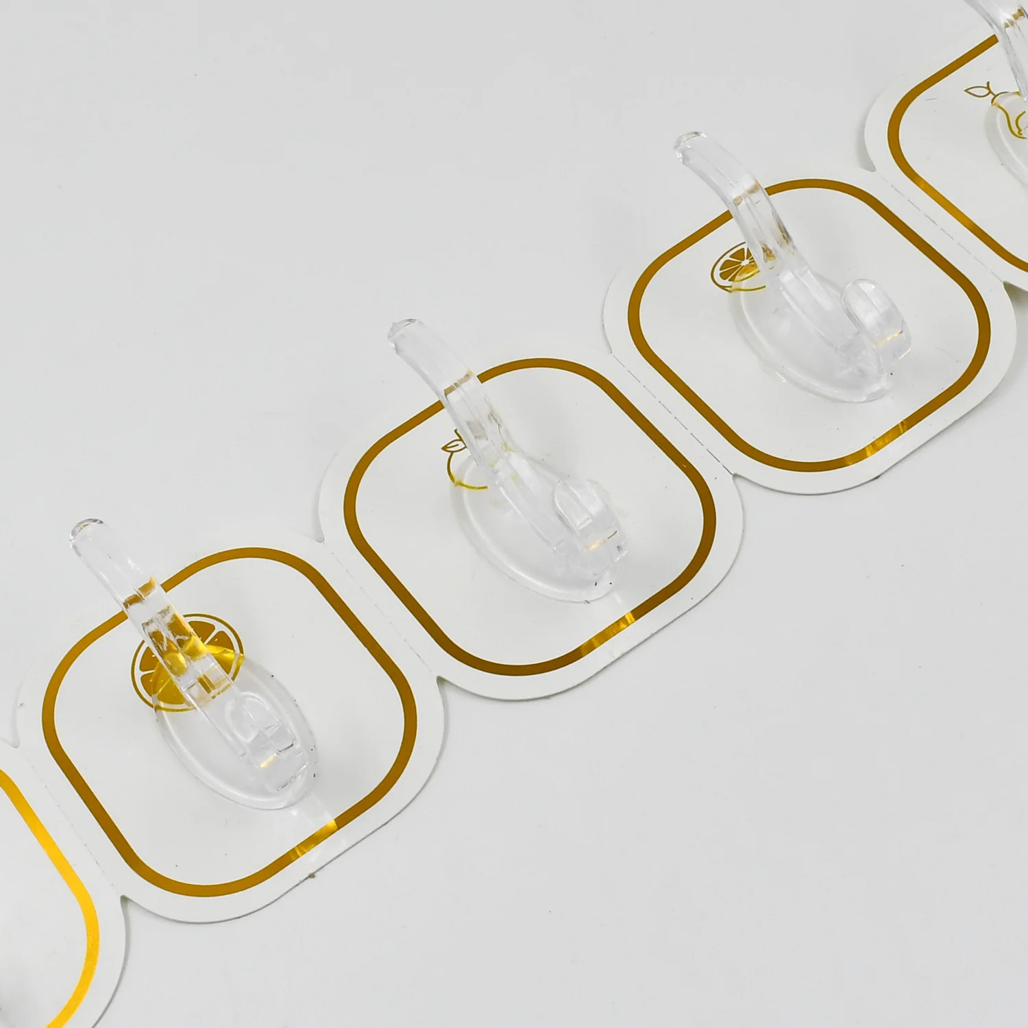 TRANSPARENT ADHESIVE WALL HOOK (6 PCS SET) - Image 6