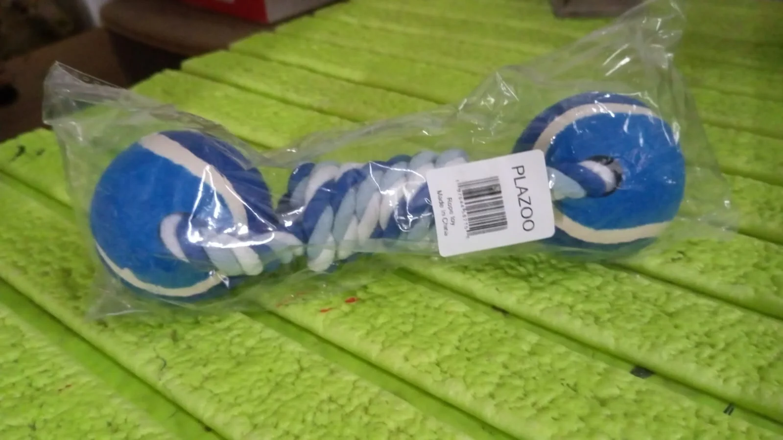 Durable Cotton Rope Dog Toy Two-Way Ball Design (1 Pc) - Image 7