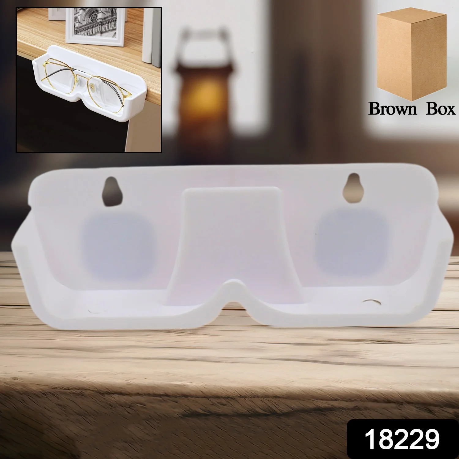 Wall Mount / Adhesive Sunglass Holder (1 Pc) - Image 2