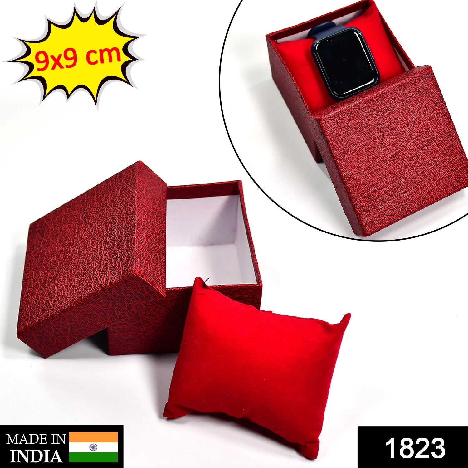 Cardboard gift Watch Box, watch cases for single watch display - Image 2