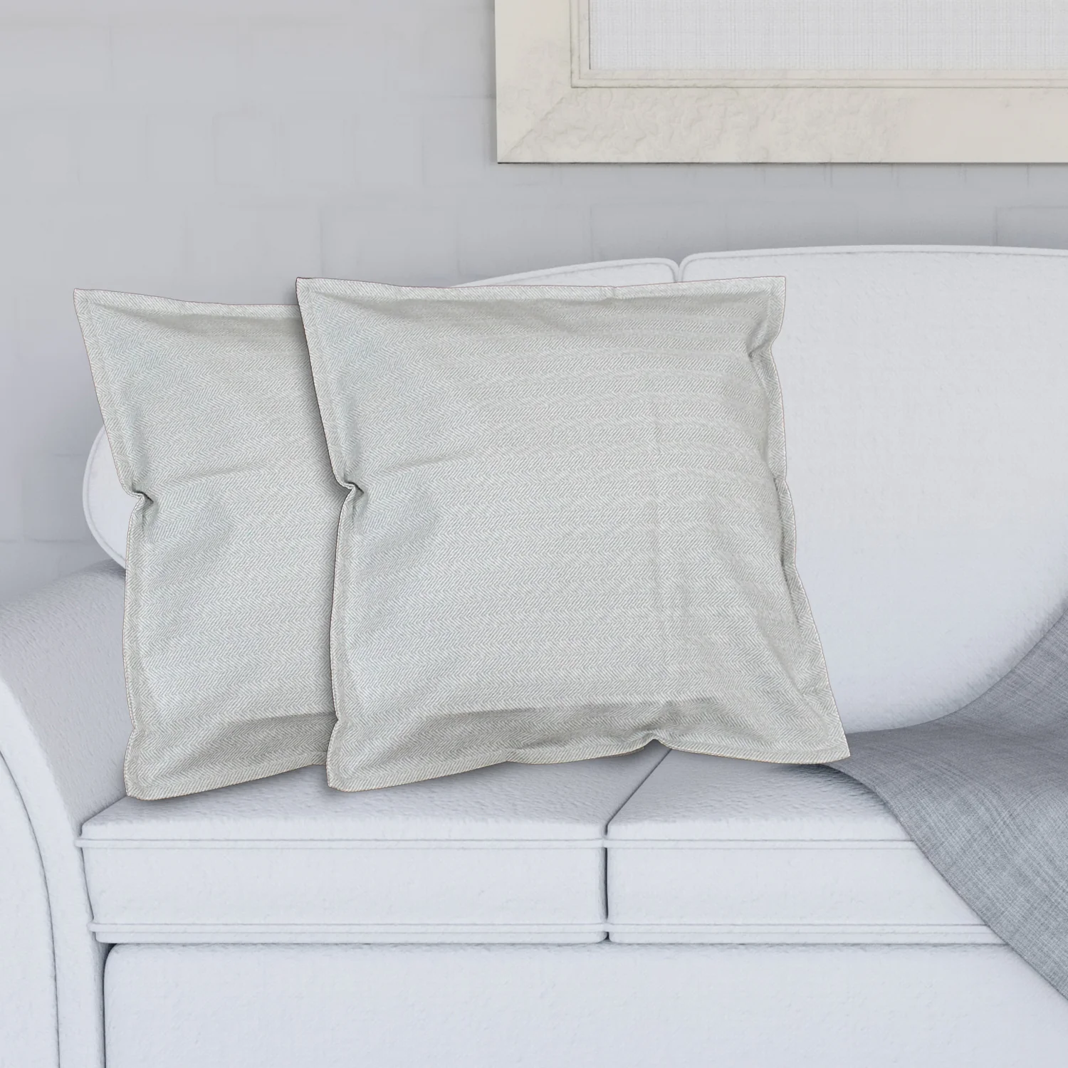 Pillow Covers, Couch Pillows Cover, Soft Decorative Pillow Covers (52 × 52 CM / 1 Pair / 2 Pc) - Image 5