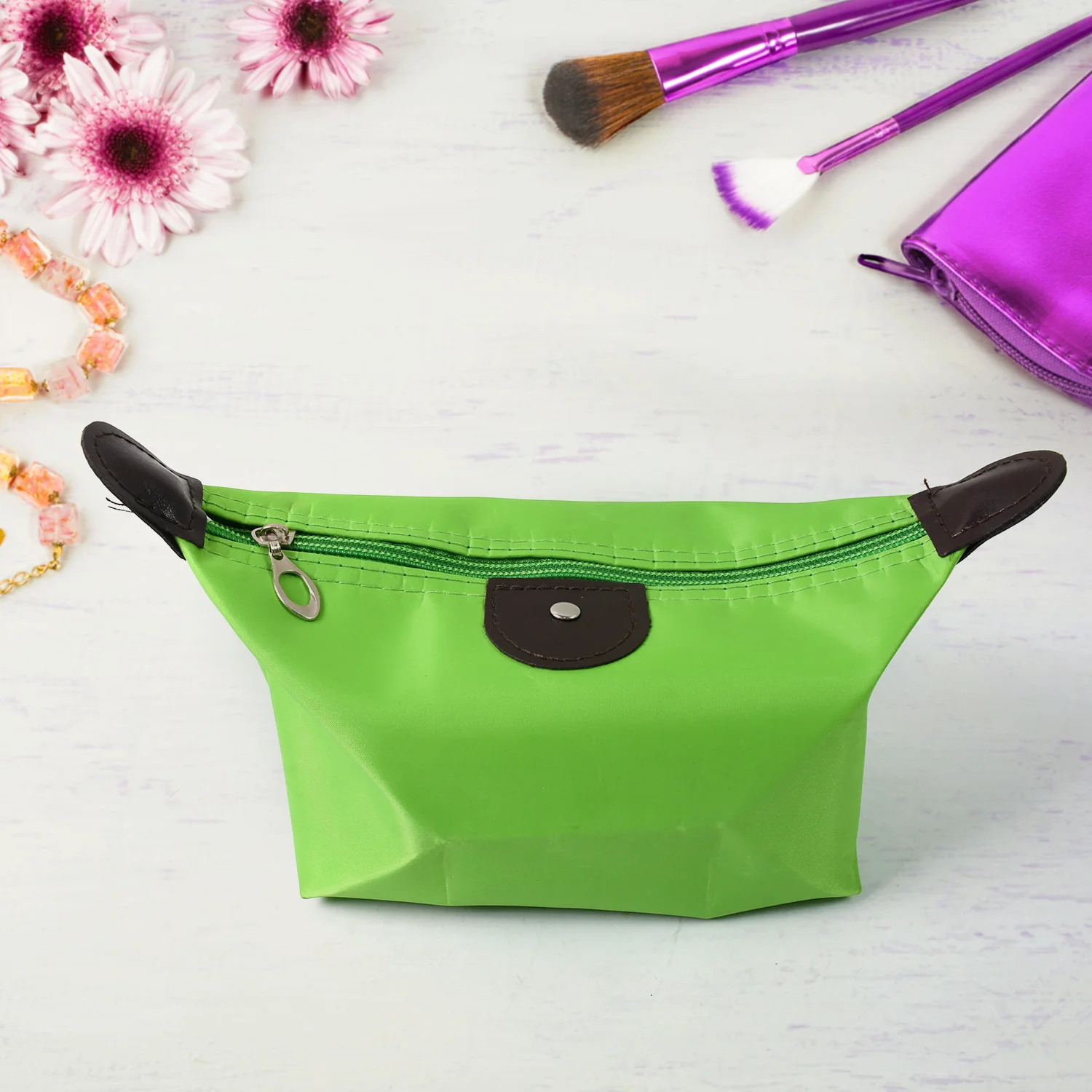 Portable Cosmetic Bag Multi-Functional Waterproof Wash Pouch (1 Pc) - Image 6