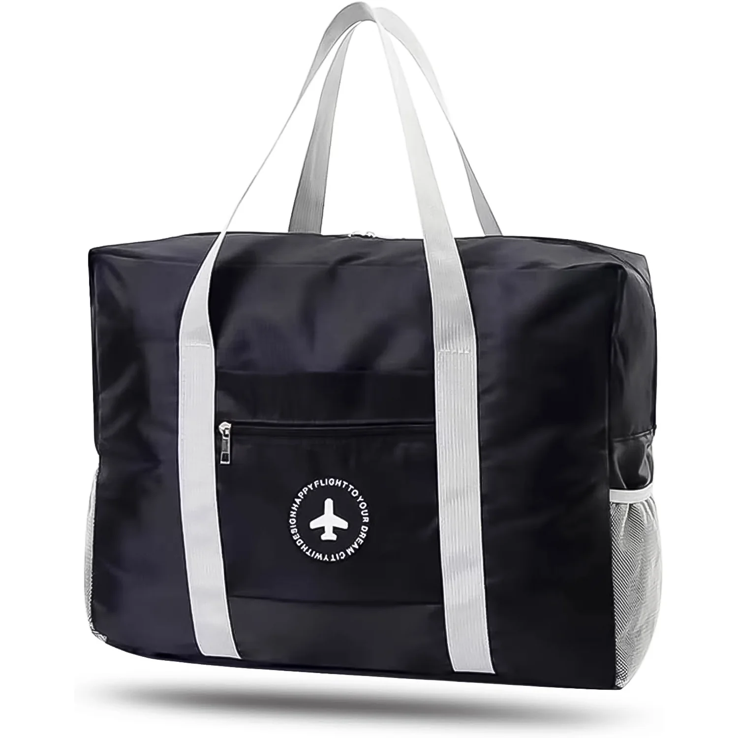 Travel Bag Foldable Luggage Large Zipper Bag (1 Pc) - Image 5
