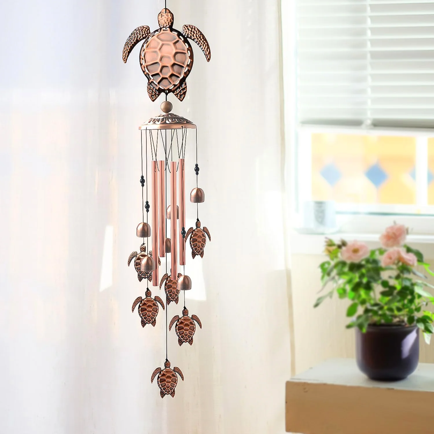 Sea Turtle Wind Chimes Decoration Jhumer / Jummer (1 Set) - Image 6