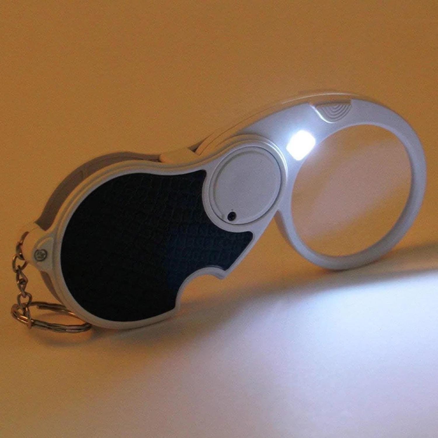Double-Magnification Led Magnifiers Light Folding Keychain (1 Pc / Mix Color) - Image 7