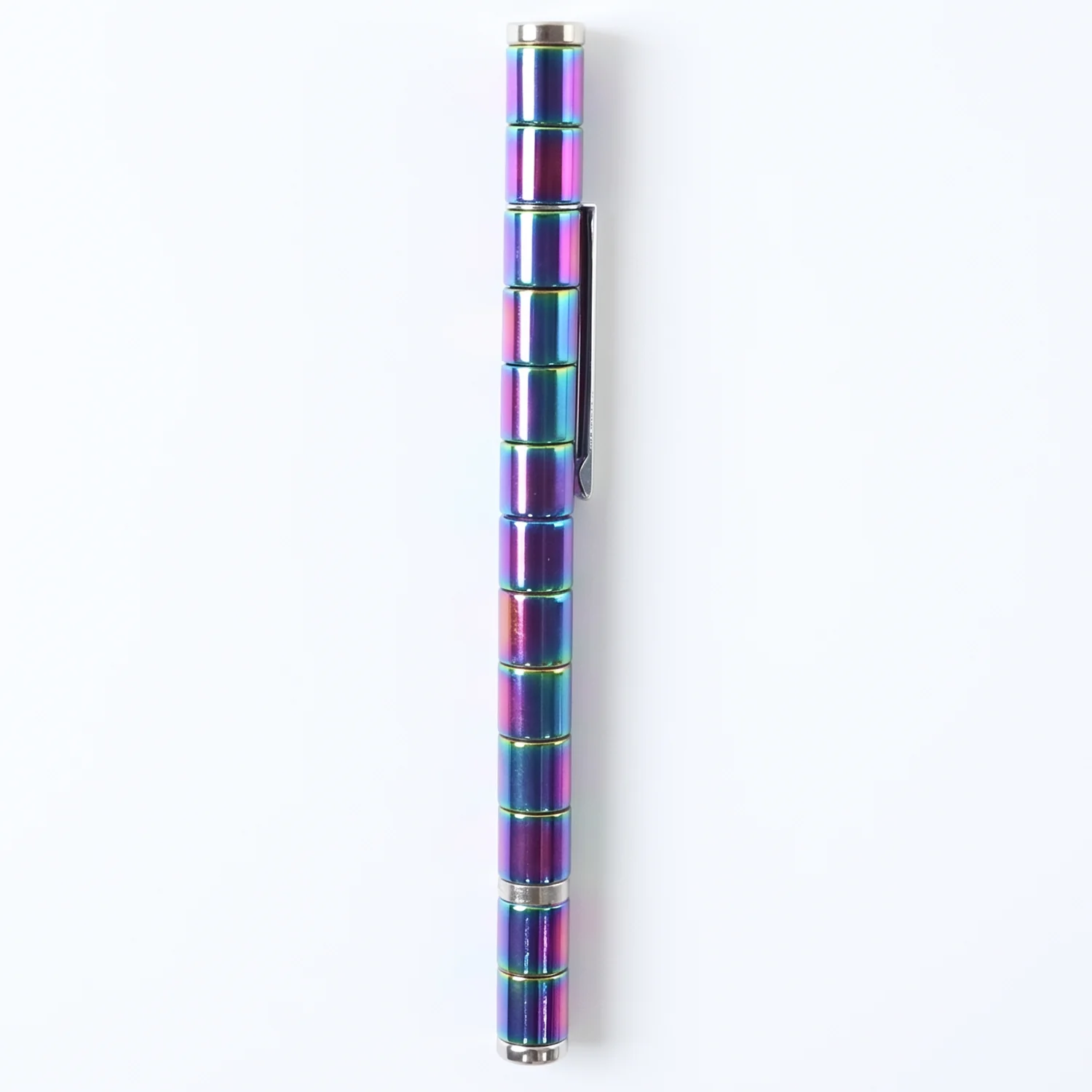 Magnetic Metal Writing Pen with Fidget Spinner Function - 1 Pc - Image 4