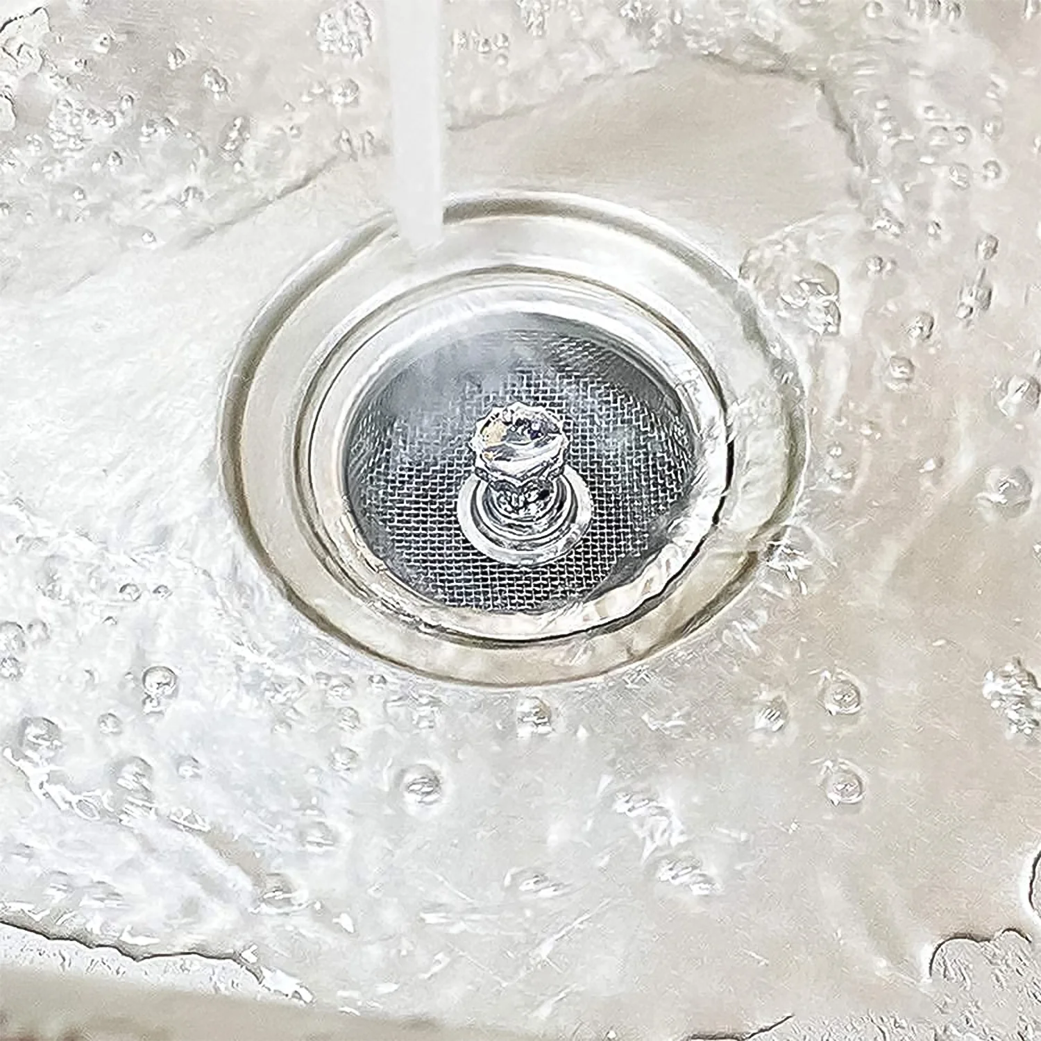 Stainless Steel Sink Strainer Basket Strainer Kitchen Sink Strainer (1 Pc) - Image 7