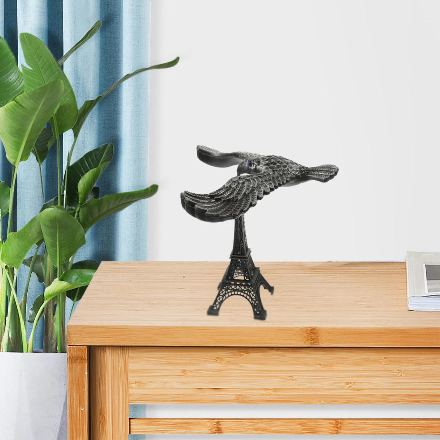 Balancing Bird Metal Eiffel Tower Statue Balance Eagle Toy (1 Set) - Image 3
