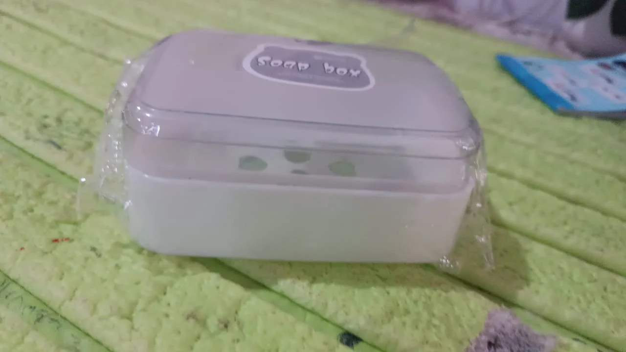 Plastic Soap Dish, Plastic Self Draining Soap Holder ,Sabudani (1 Pc / Mix Color) - Image 7