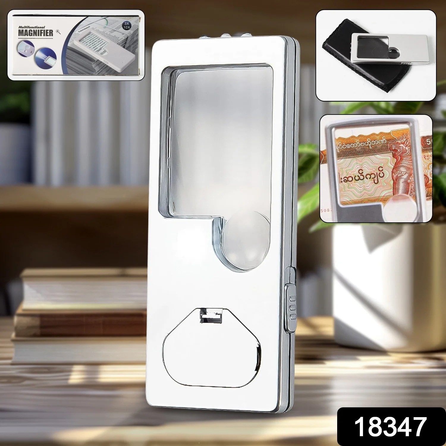 Magnifying Glass with Light, 3X 10X Pocket Magnifier (1 Pc) - Image 2