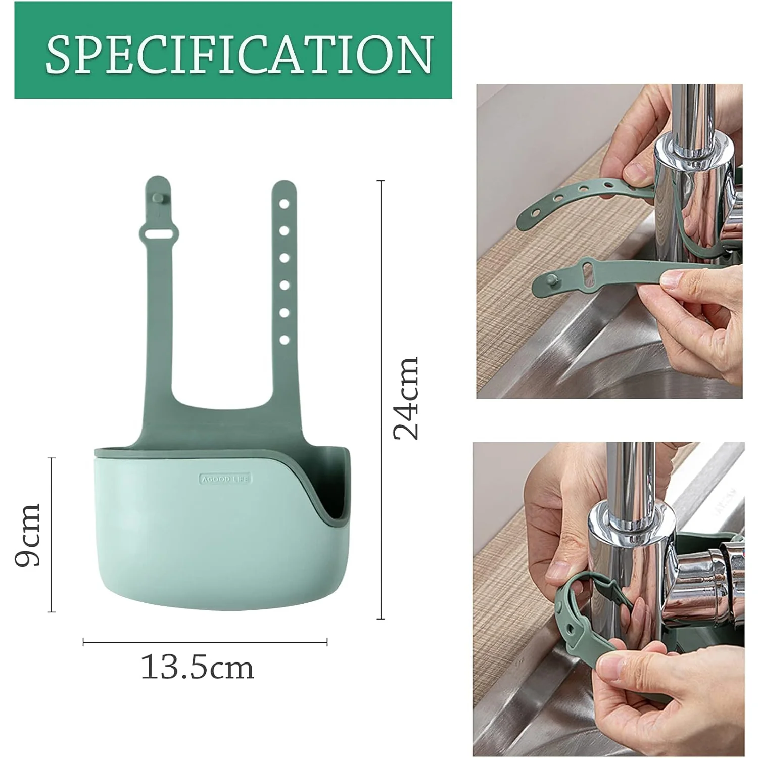Plastic Kitchen Sponge Holder (1 Pc) - Image 6