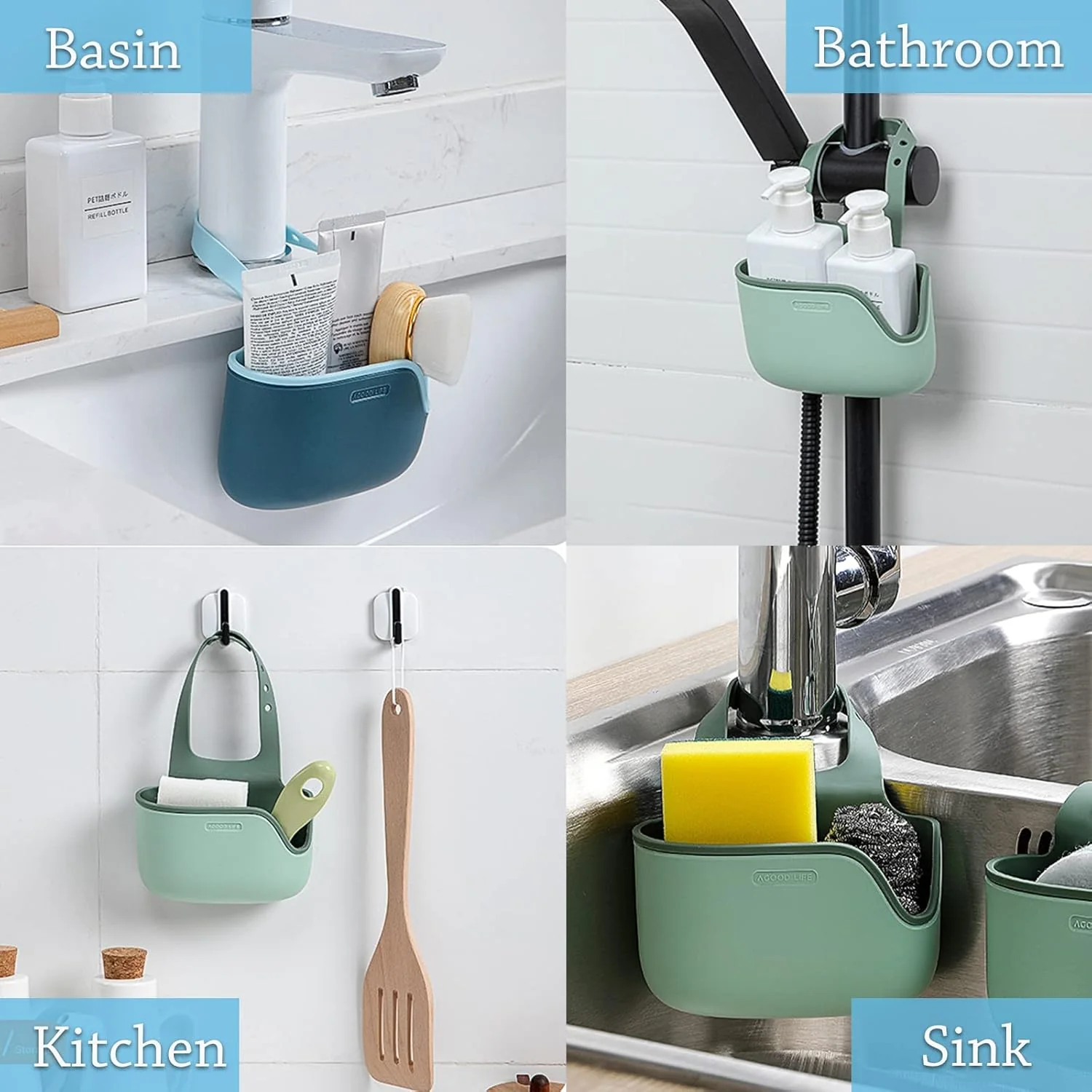 Plastic Kitchen Sponge Holder (1 Pc) - Image 8
