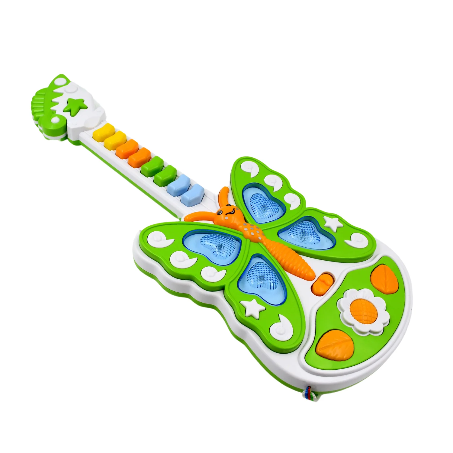 Butterfly Guitar Toy with Light and Music Toy (1 Pc / Battery not included) - Image 5