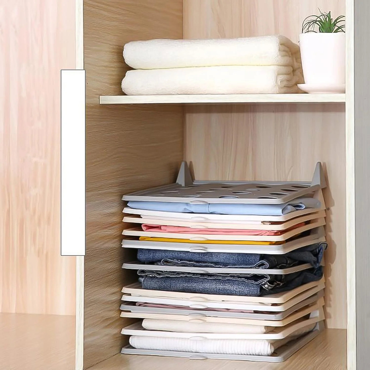 Stackable Shirt Clothes Folding Board (32×26 CM / 1 Pc) - Image 4