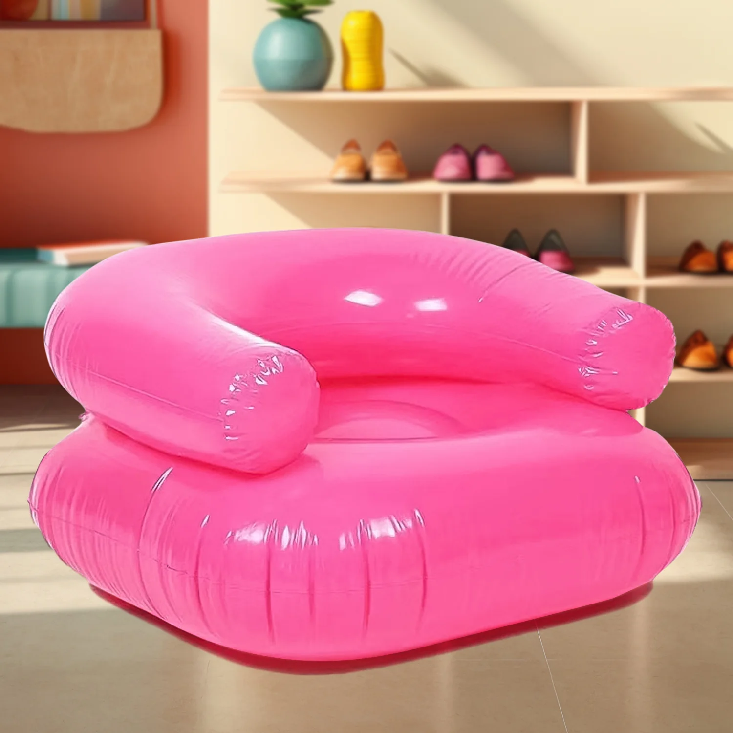 Inflatable Sofa Chair Boys and Girls Suitable for Camping (28 Inch Approx / 1 Set) - Image 3