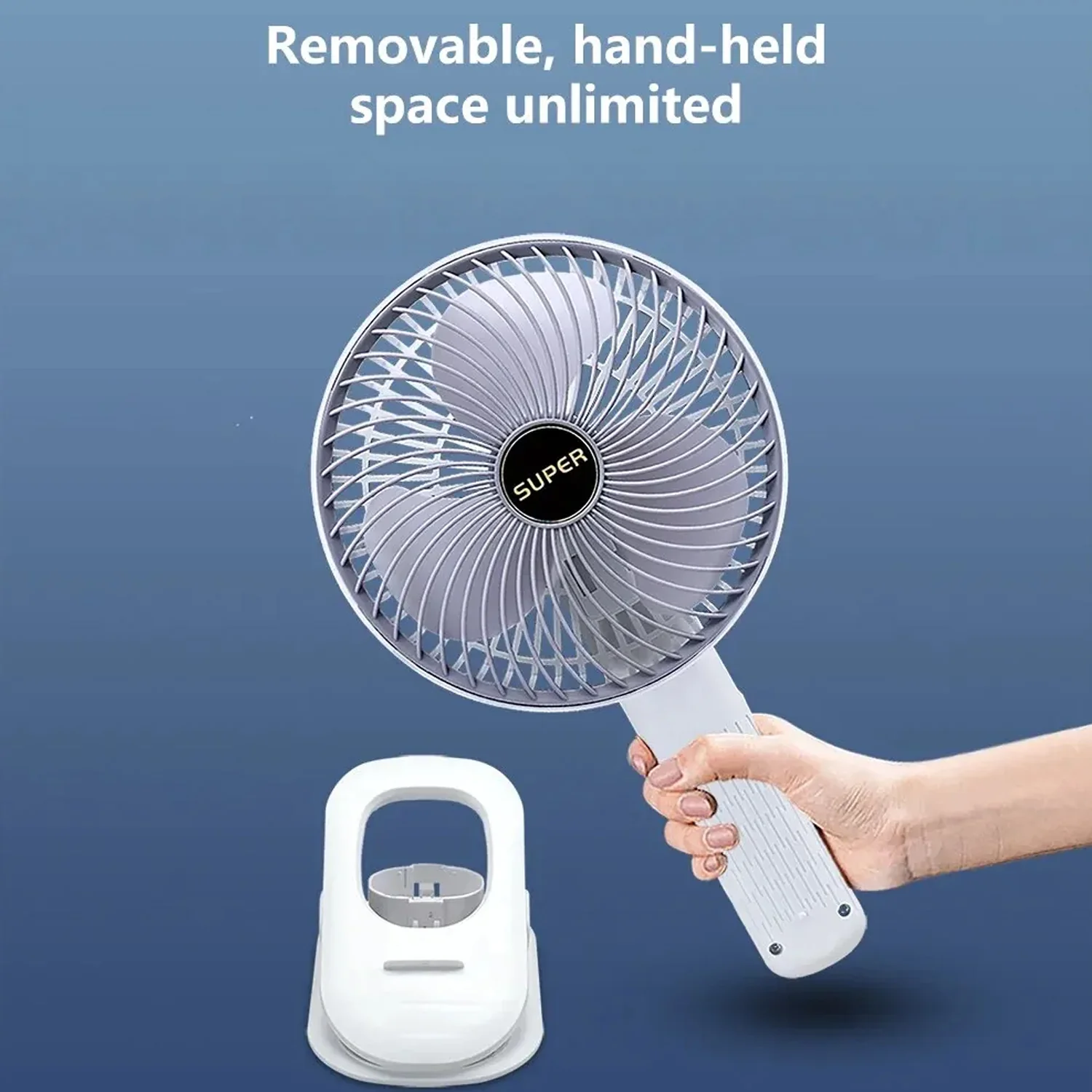 Multifunctional USB Desk Fan – 1 Pc (On / Off Switch Not Provided) - Image 3