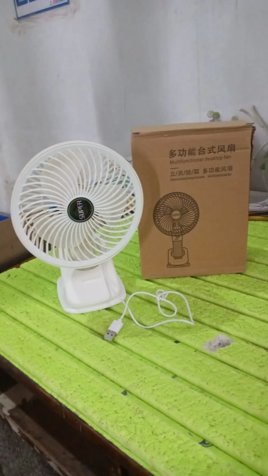 Multifunctional USB Desk Fan – 1 Pc (On / Off Switch Not Provided) - Image 8