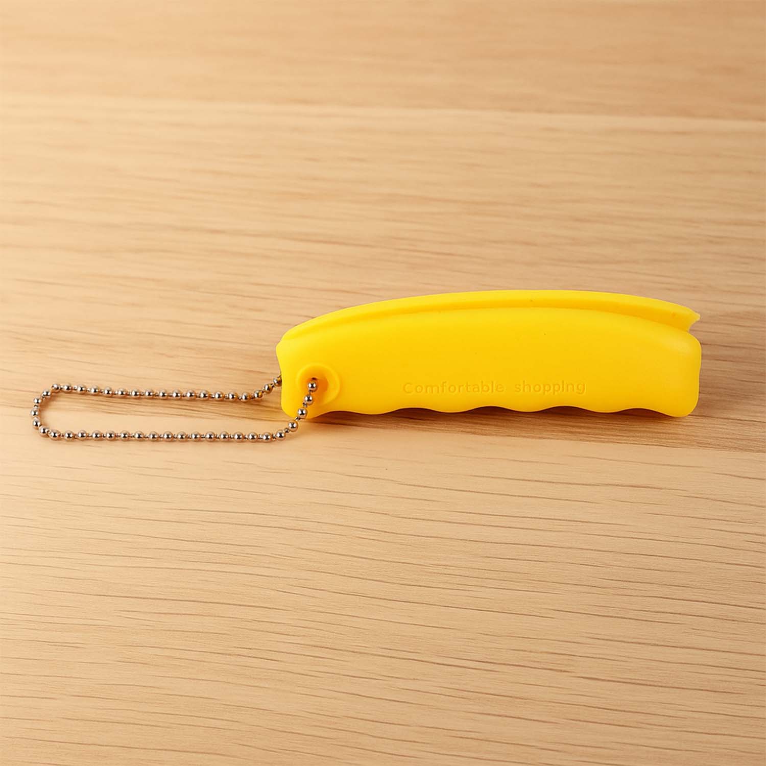 Silicone Portable Bag Device Bag Filter Hand Shopping Bag Carry Tool Key Chain (1 Pc) - Image 7