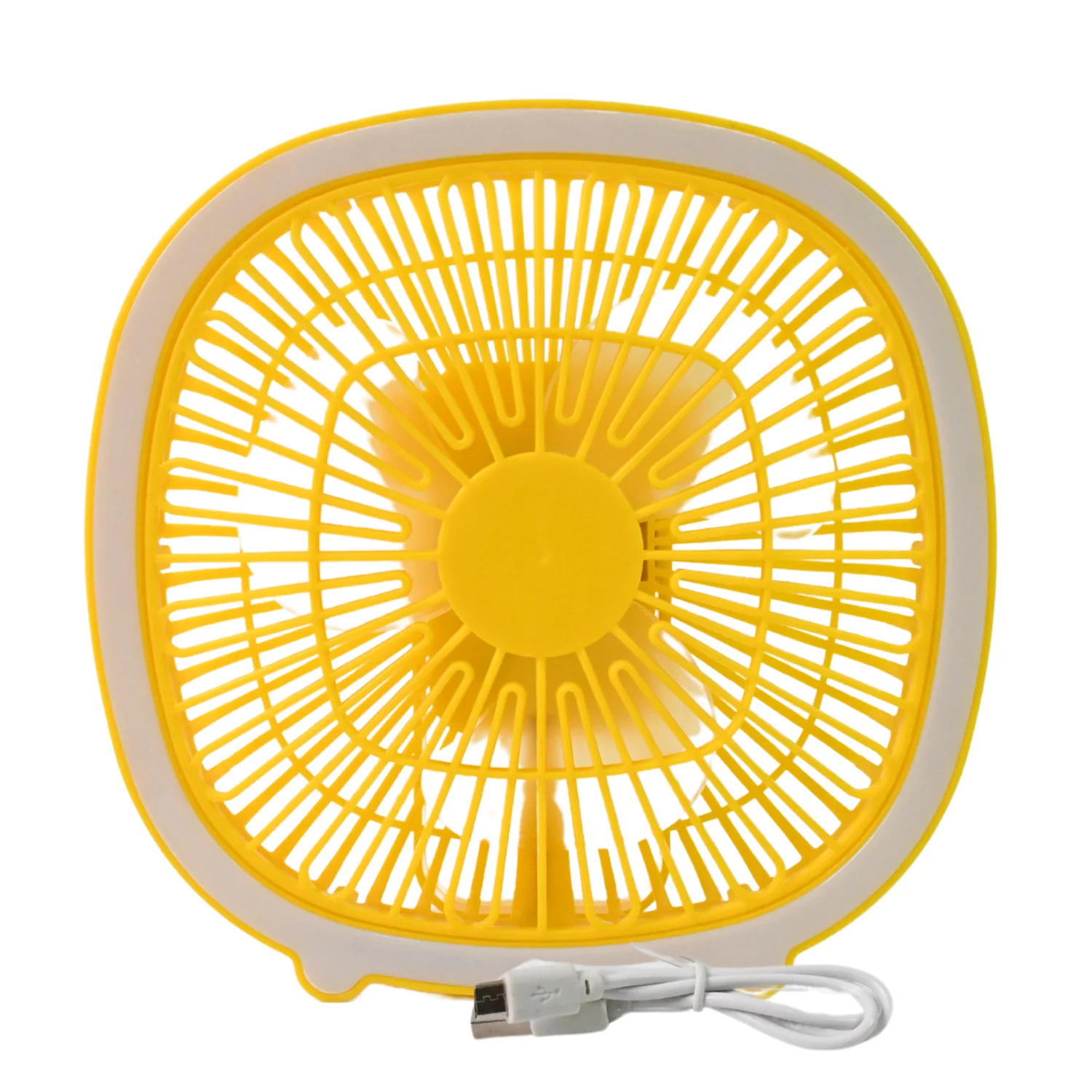 USB PORTABLE MINI DESK FAN WITH LIGHT (1 PC) - Image 6