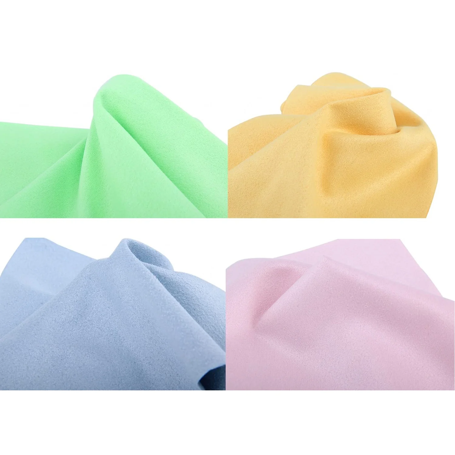 Microfiber Cleaning Cloths (6 × 7 Inch) (Multicolor) (Pack of 1 Pc) - Image 4