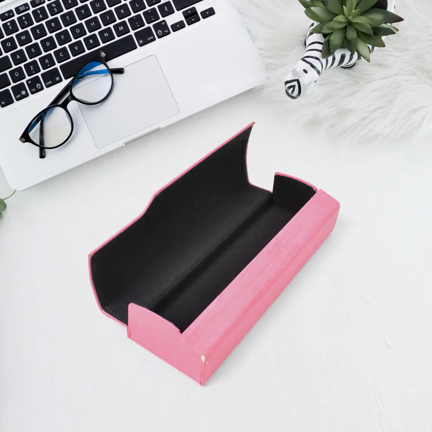 Glasses Case Eyeglasses Holder Storage Box (1 Pc / Mix color & Design) - Image 4
