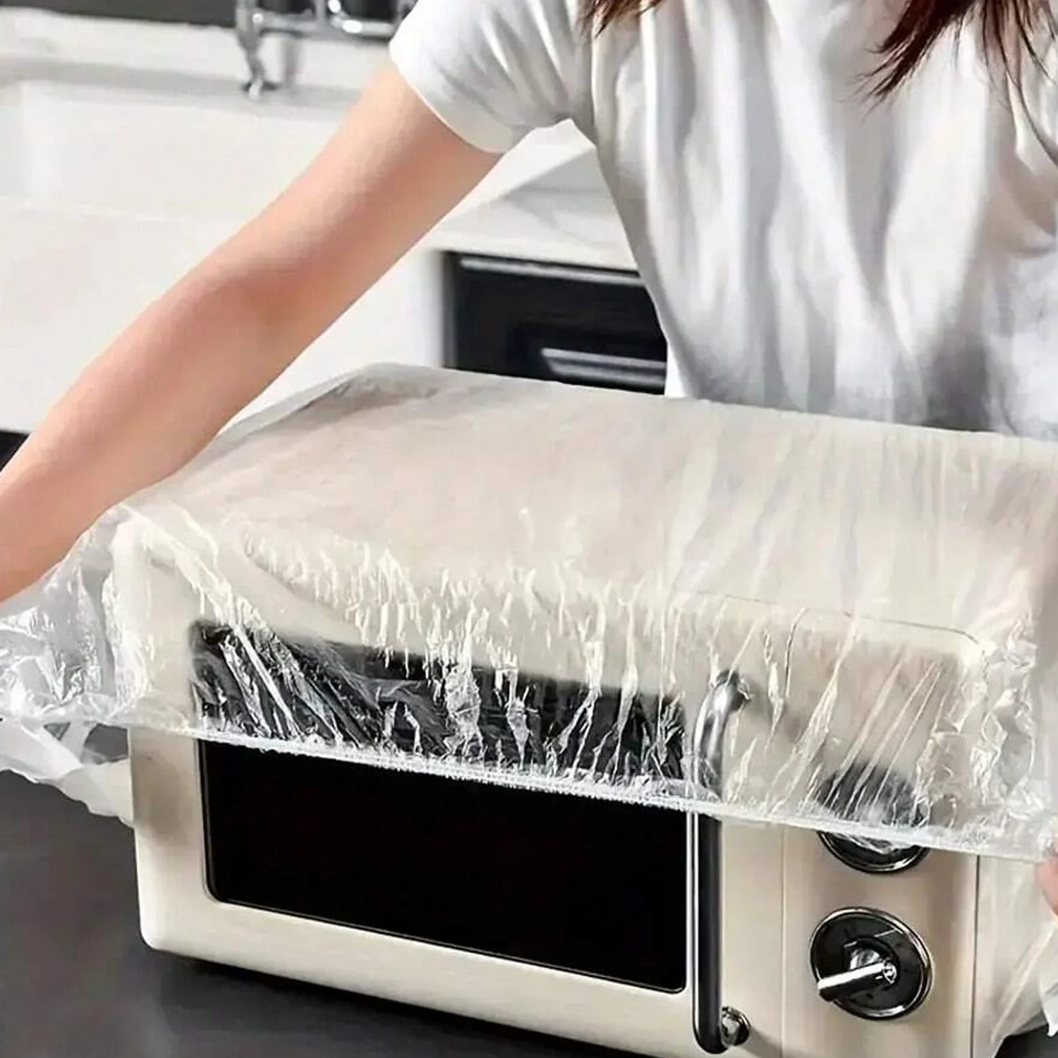 Home Thick Disposable Dust Proof Plastic Furniture Covers (1 Pc / Big) - Image 13