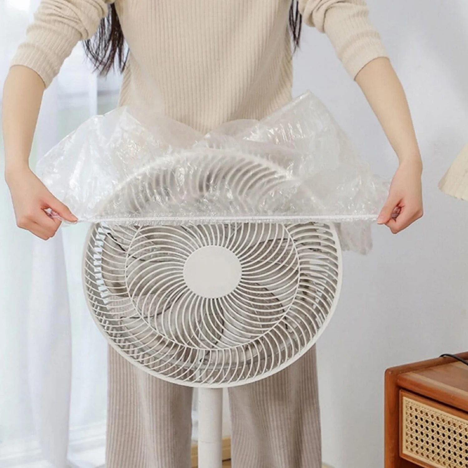 Home Thick Disposable Dust Proof Plastic Furniture Covers (1 Pc / Small) - Image 7
