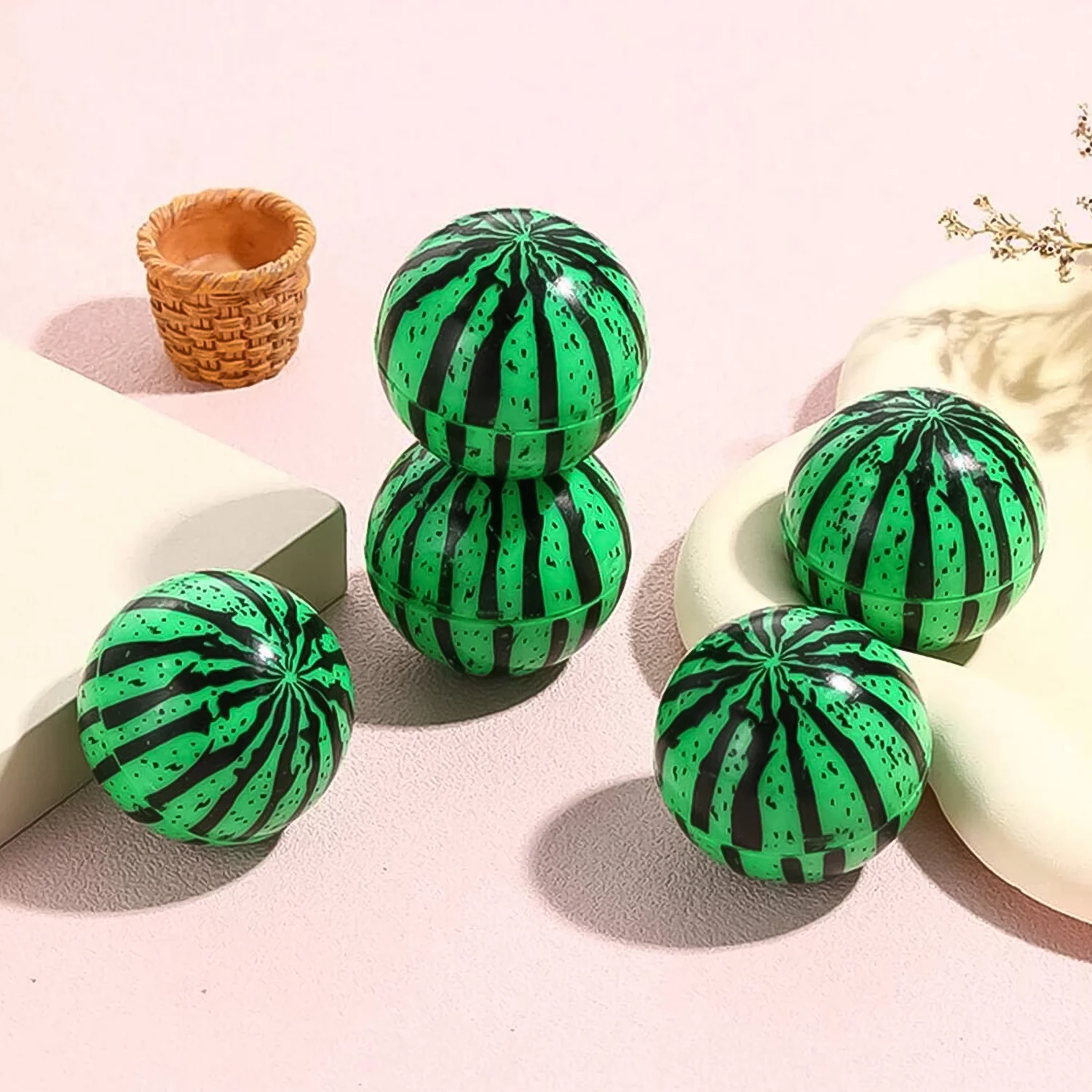 Watermelon Shaped Pencil Sharpener (1 Pc) - Image 4