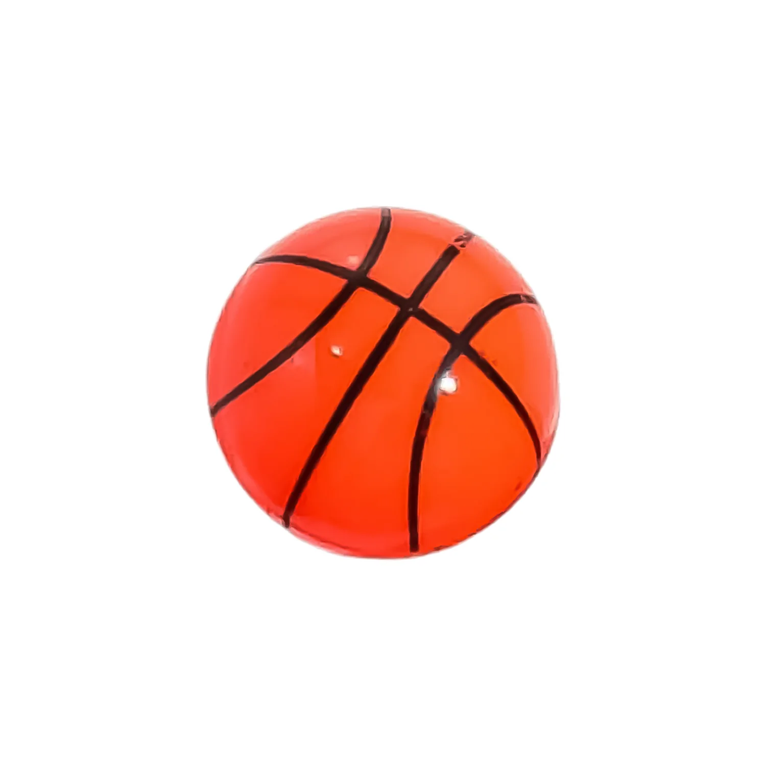 Round Basketball Shaped Pencil Sharpener (1 Pc) - Image 5