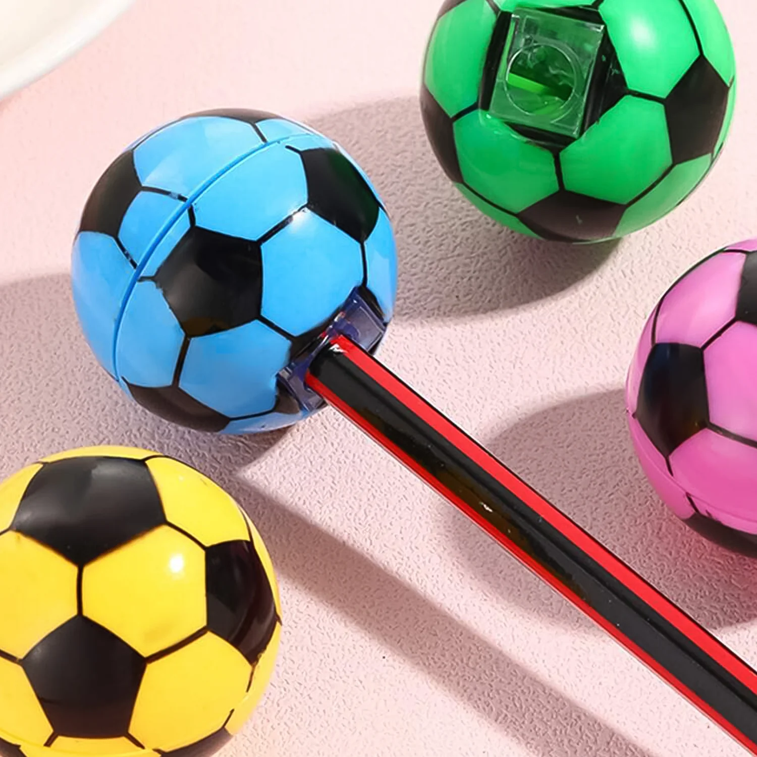 Round Shape Mix Design Pencil Sharpener (1 Pc / Round Shape Mix Design) - Image 6