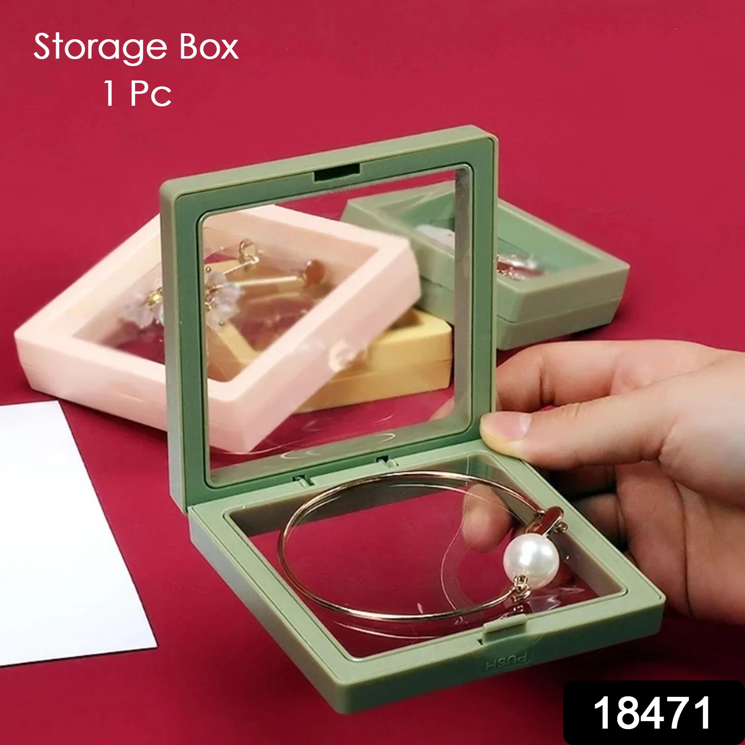 Gift Packaging 3D Floating Frame Display Case (1 Pc / Mix Color) - Image 2
