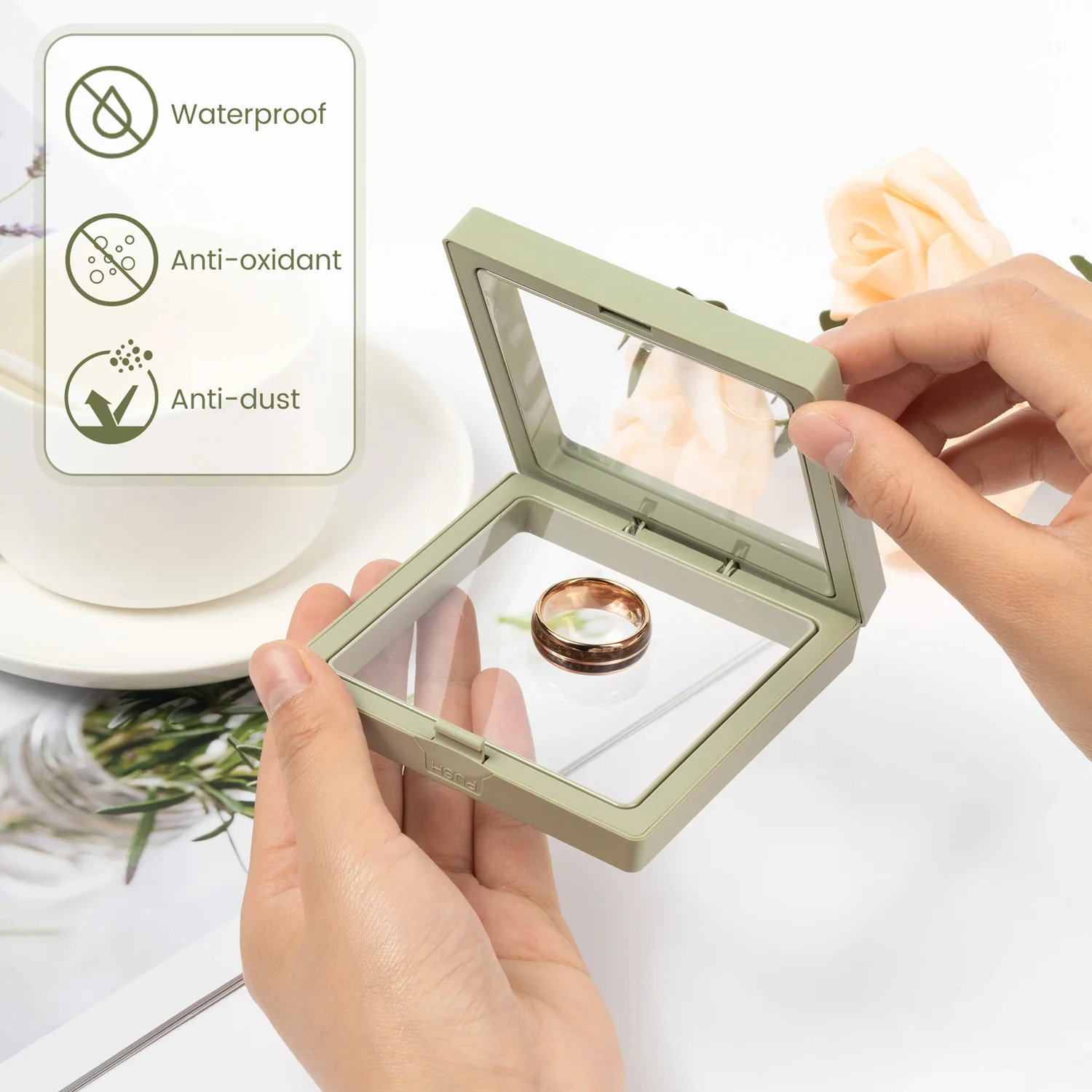 Gift Packaging 3D Floating Frame Display Case (1 Pc / Mix Color) - Image 4