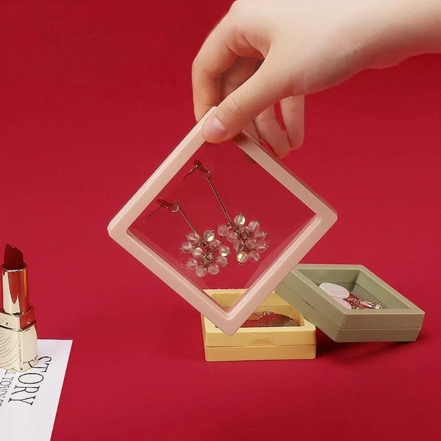 Gift Packaging 3D Floating Frame Display Case (1 Pc / Mix Color) - Image 6