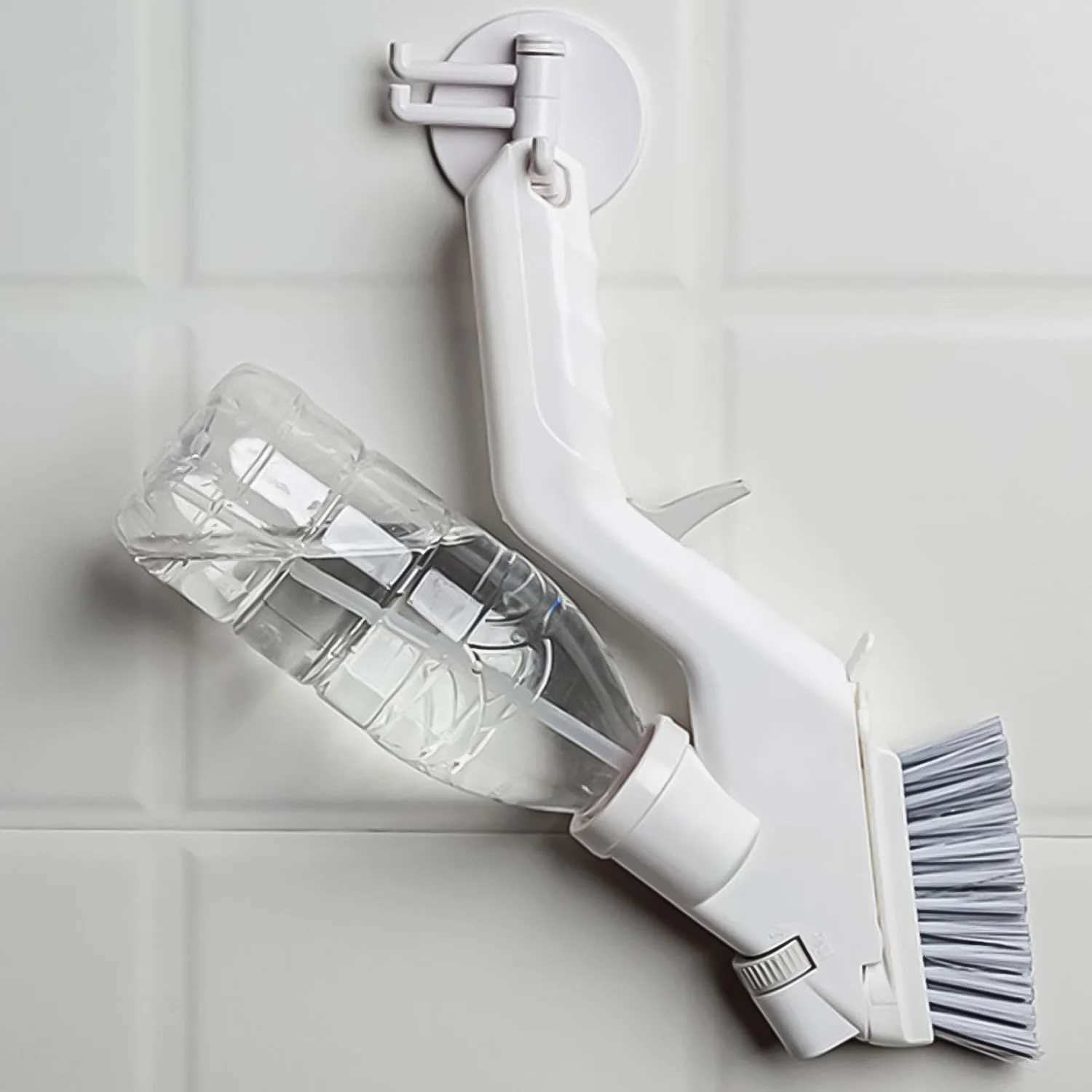 4 in 1 Scrub Brushes for Cleaning 4 Types of Brush Head Replacements (1 Set) - Image 6