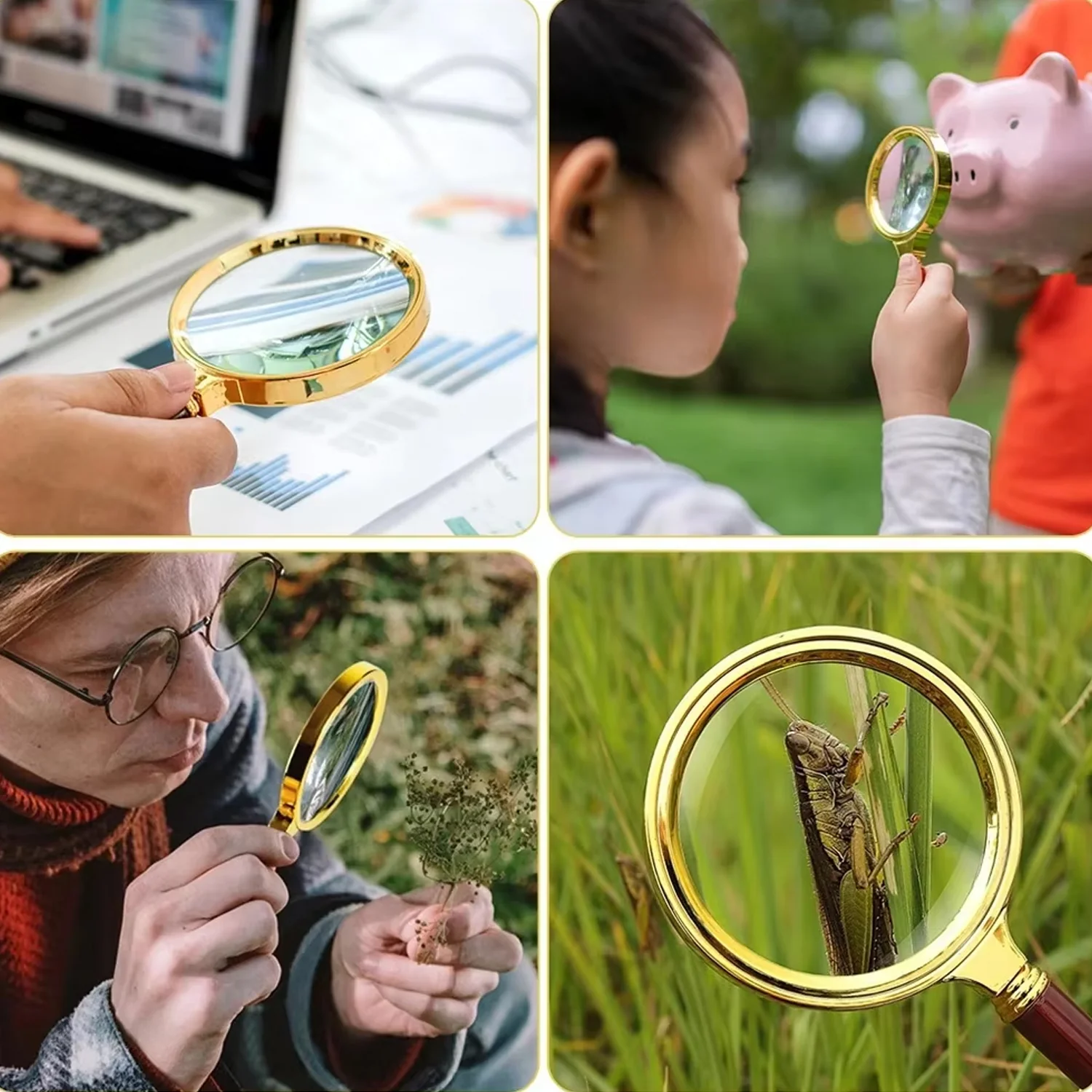 Magnifying Glass Handheld Magnifier (36 MM / 1 Pc) - Image 4