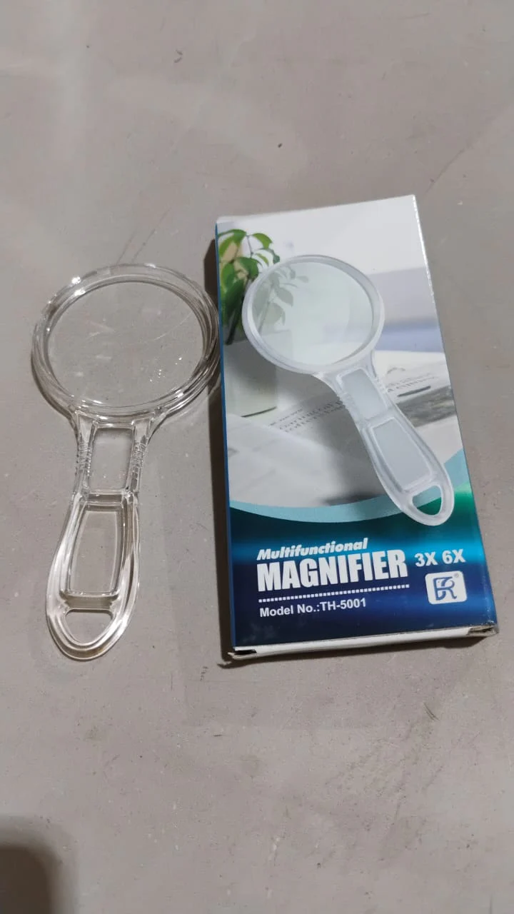 Handheld Plastic Magnifying Glasses (1 Pc / 55 MM) - Image 7