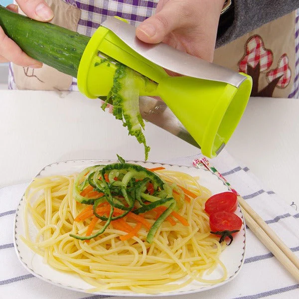 Vegetable Spiral Slicer Salad Vegetables Fruit Slicer - Image 4