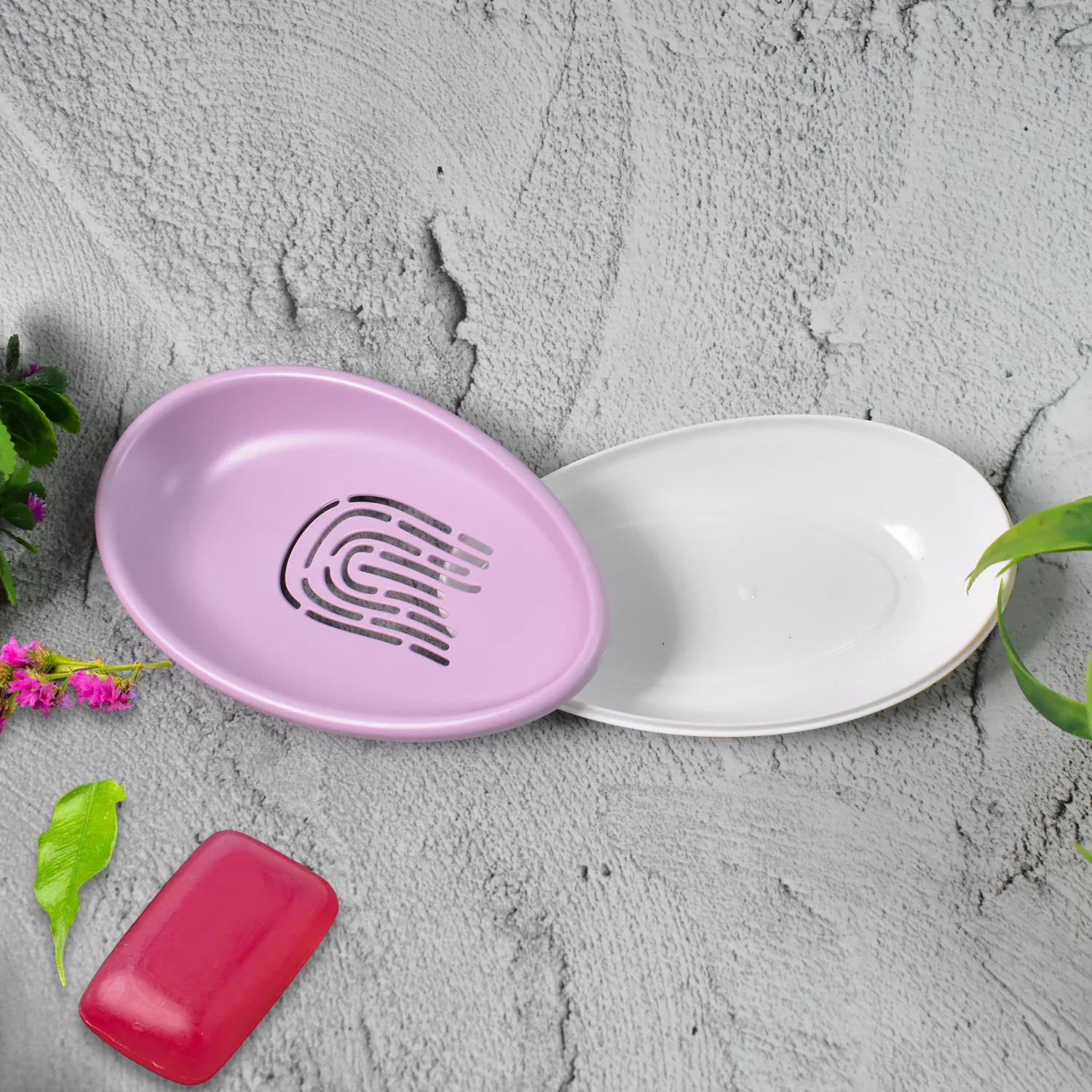 Plastic Soap Dish with Drain, Soap Holder Double-layer ,Sabudani (1 Pc) - Image 3