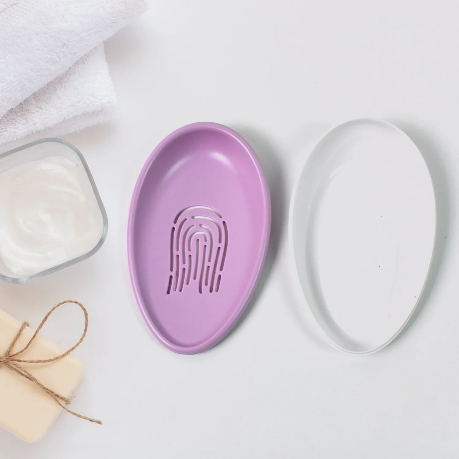 Plastic Soap Dish with Drain, Soap Holder Double-layer ,Sabudani (1 Pc) - Image 5