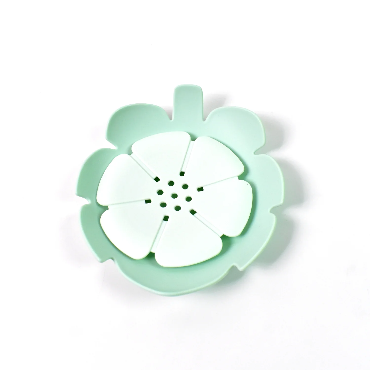 Plastic Flowers Soap Dish Bathroom Accessories Set Shower Gift ,Sabudani (1 Pc) - Image 6