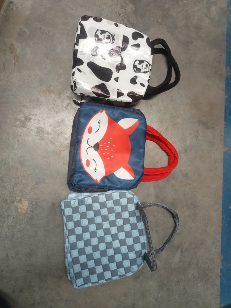 Lunch Bag for Women Men Insulated Lunch Bag (1 Pc / Mix Color & Design) - Image 9