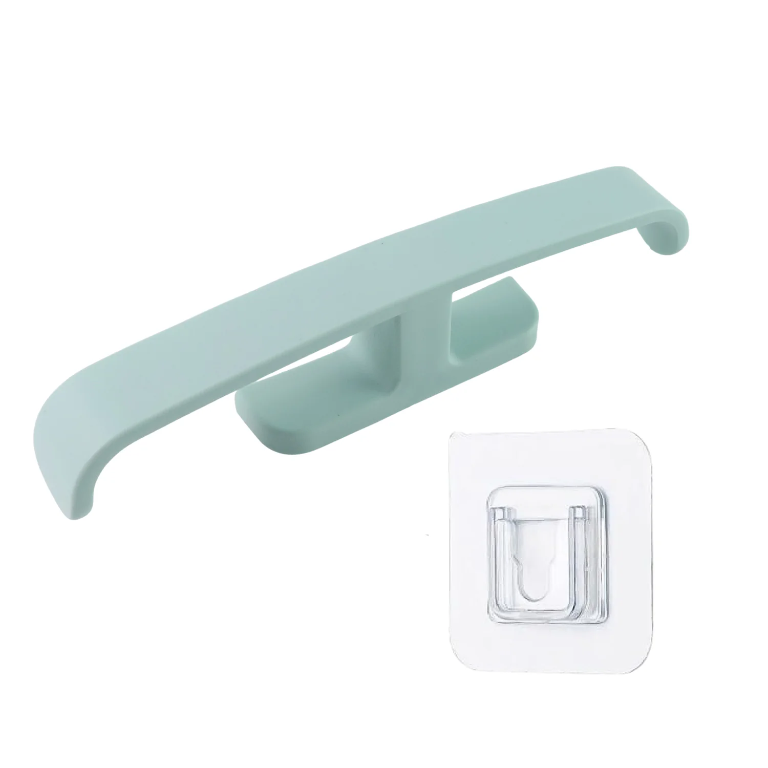 Bathroom Towel Slipper Hanging Rack Self Adhesive Wall Mounted (1 Pc) - Image 5