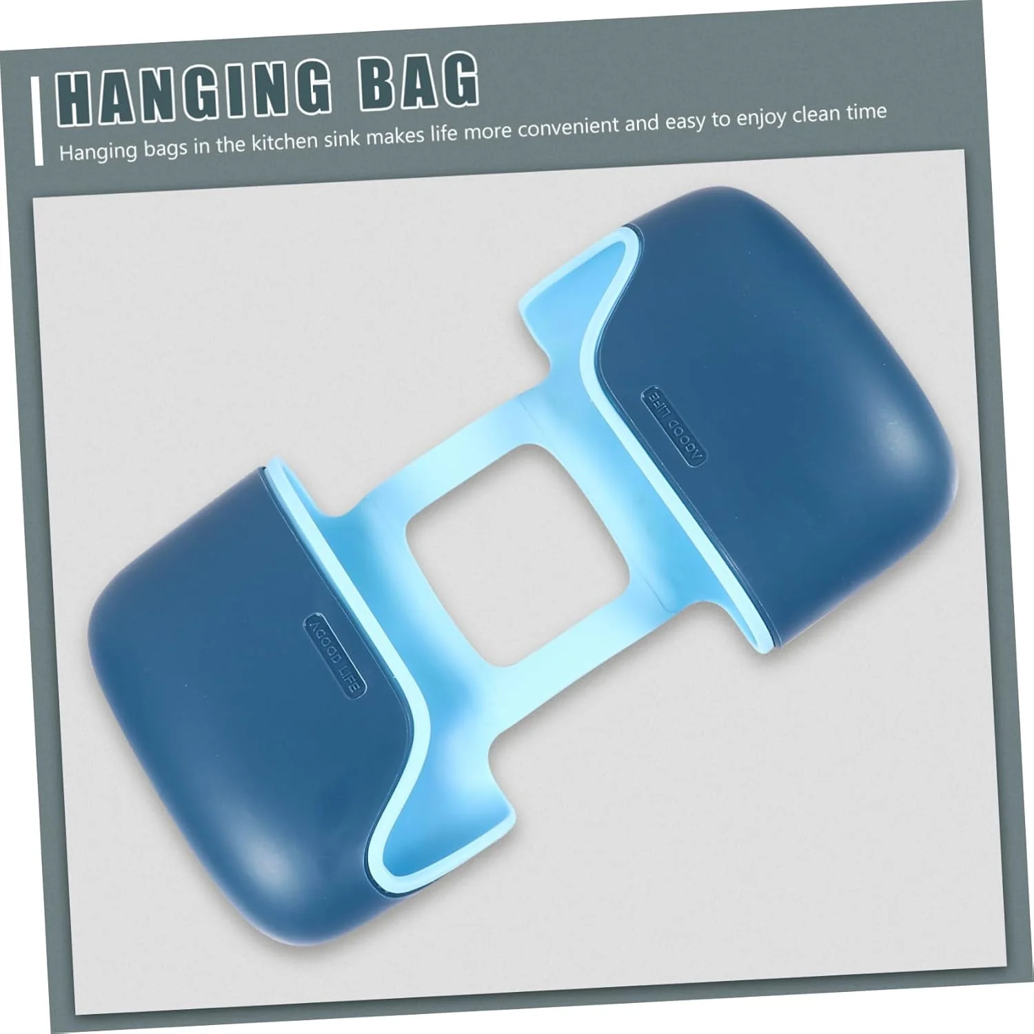 Drain Bag Draining Bracket Sponge Storage Rack Plastic Storage Holder (1 Pc) - Image 4