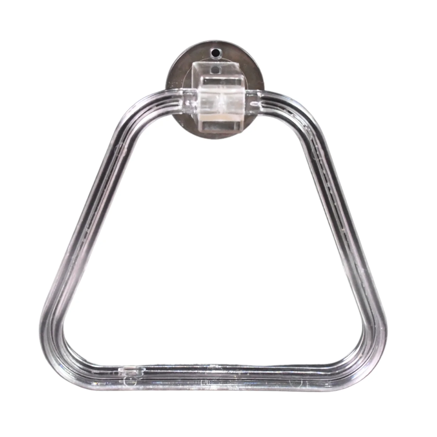 Unbreakable ABS Square Towel Ring Wall Mounted Stand / Holder (1 Pc) - Image 5
