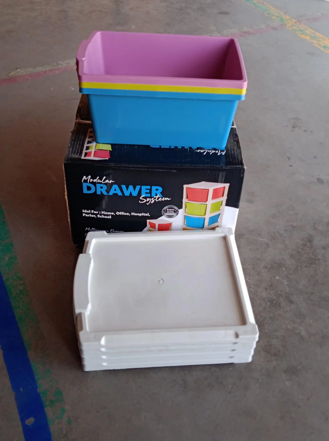 3 Layer Plastic Drawer Storage Organizer (1 Pc) - Image 7