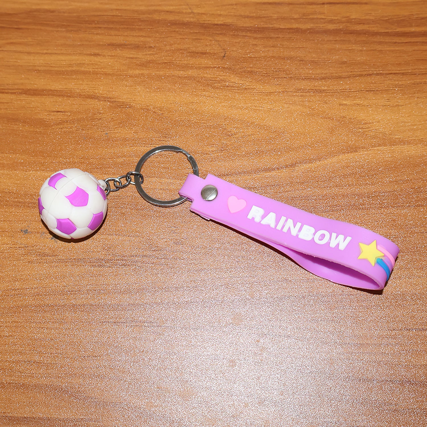 Cute Silicone 3D Key Chain with Metal Hook & Strap (Pack of 1) - Image 8