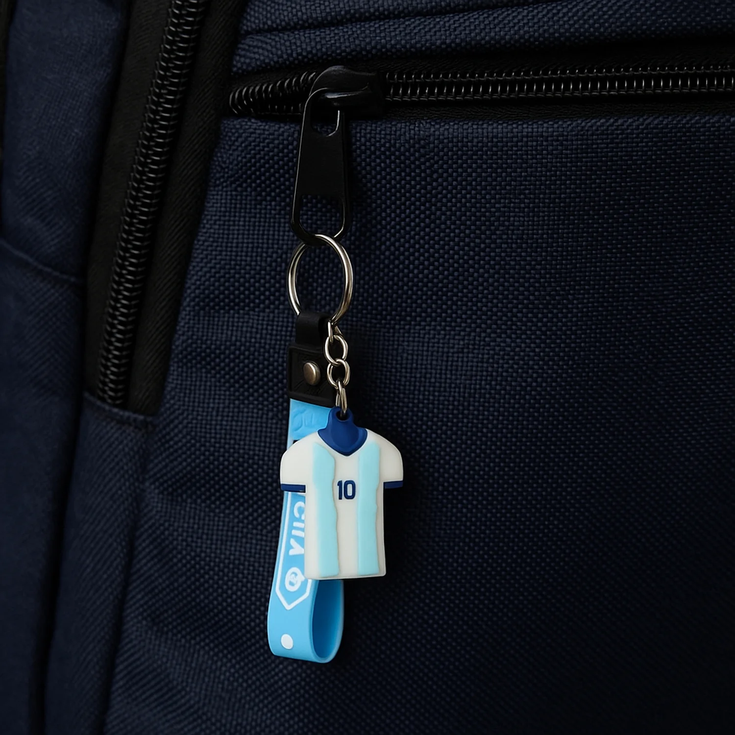 Cute Cartoon Silicone 3D Key Chain with Metal Hook & Strap (Pack of 1 / Mix Design) - Image 3