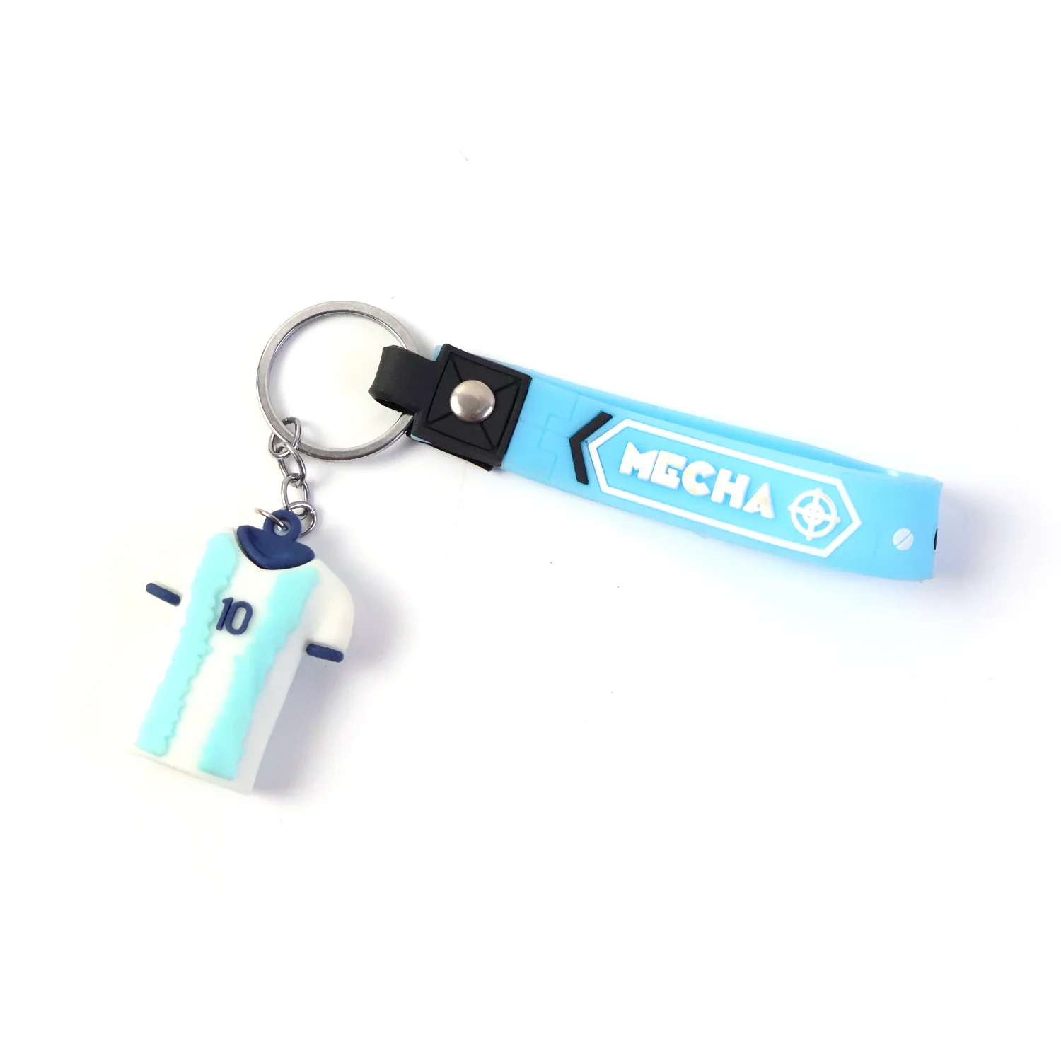 Cute Cartoon Silicone 3D Key Chain with Metal Hook & Strap (Pack of 1 / Mix Design) - Image 5