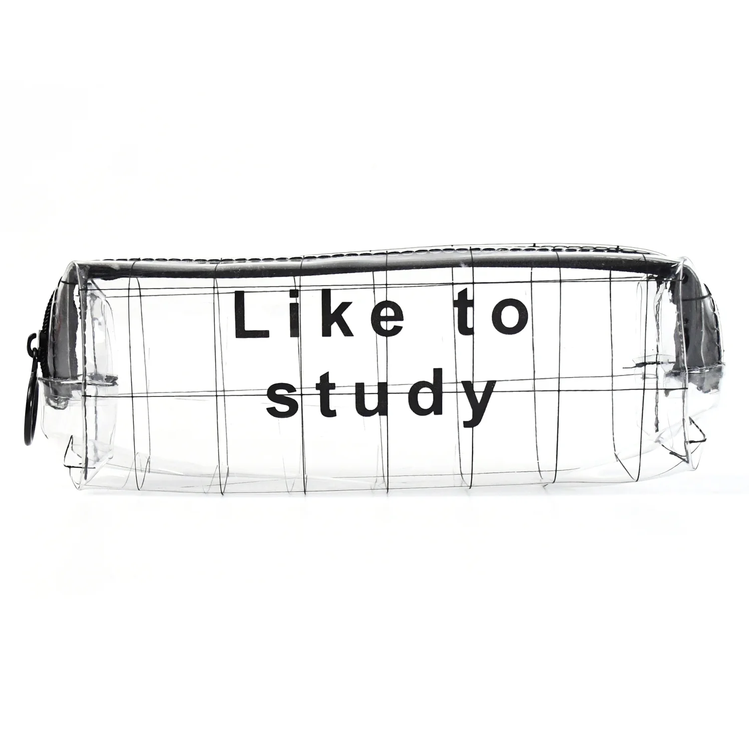 Transparent Pencil Pouch With Zipper (1 Pc) - Image 8