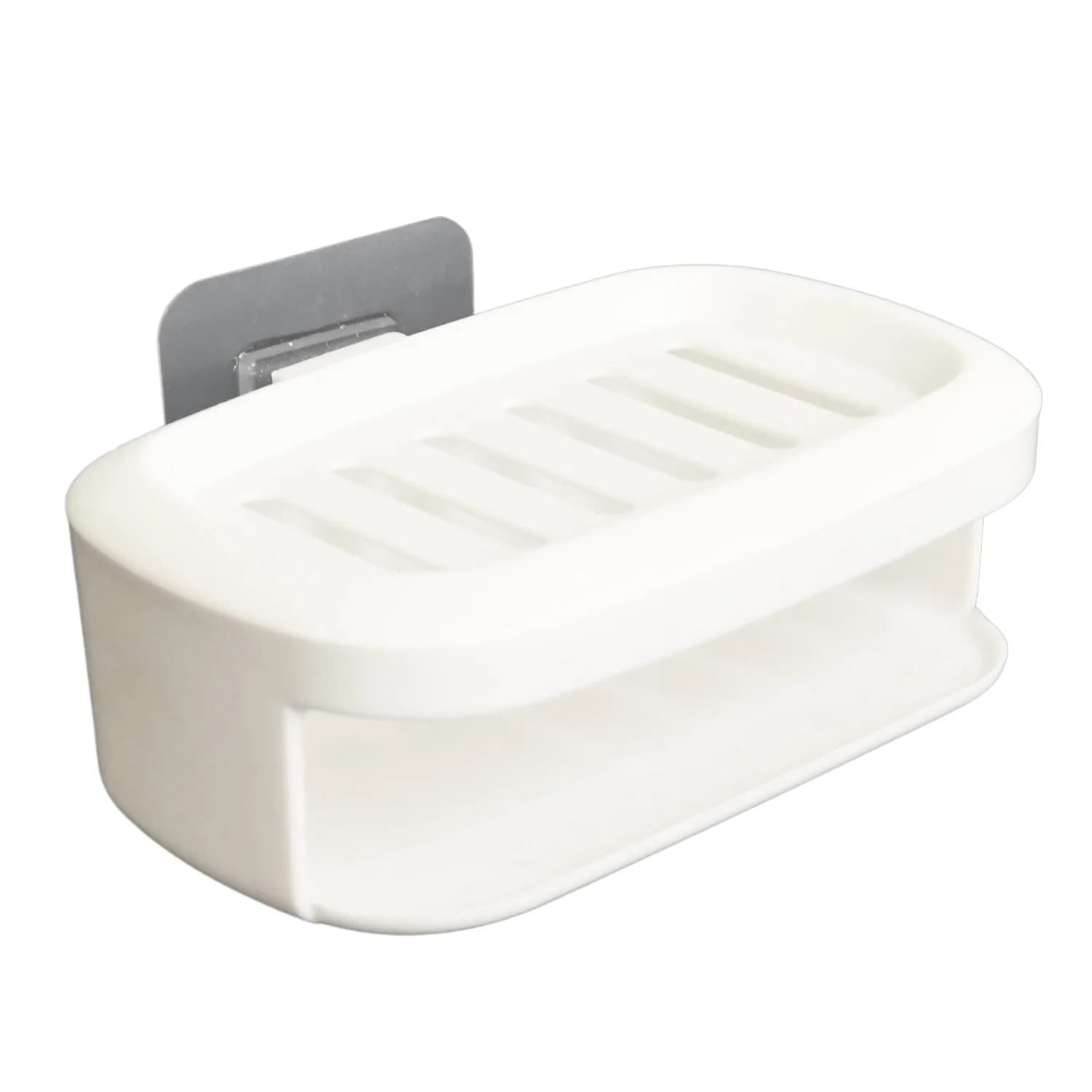 Soap Box With Sponge Dual-use Soap Holder ,Sabudani (2 Pc Set / With Adhesive Hook) - Image 5